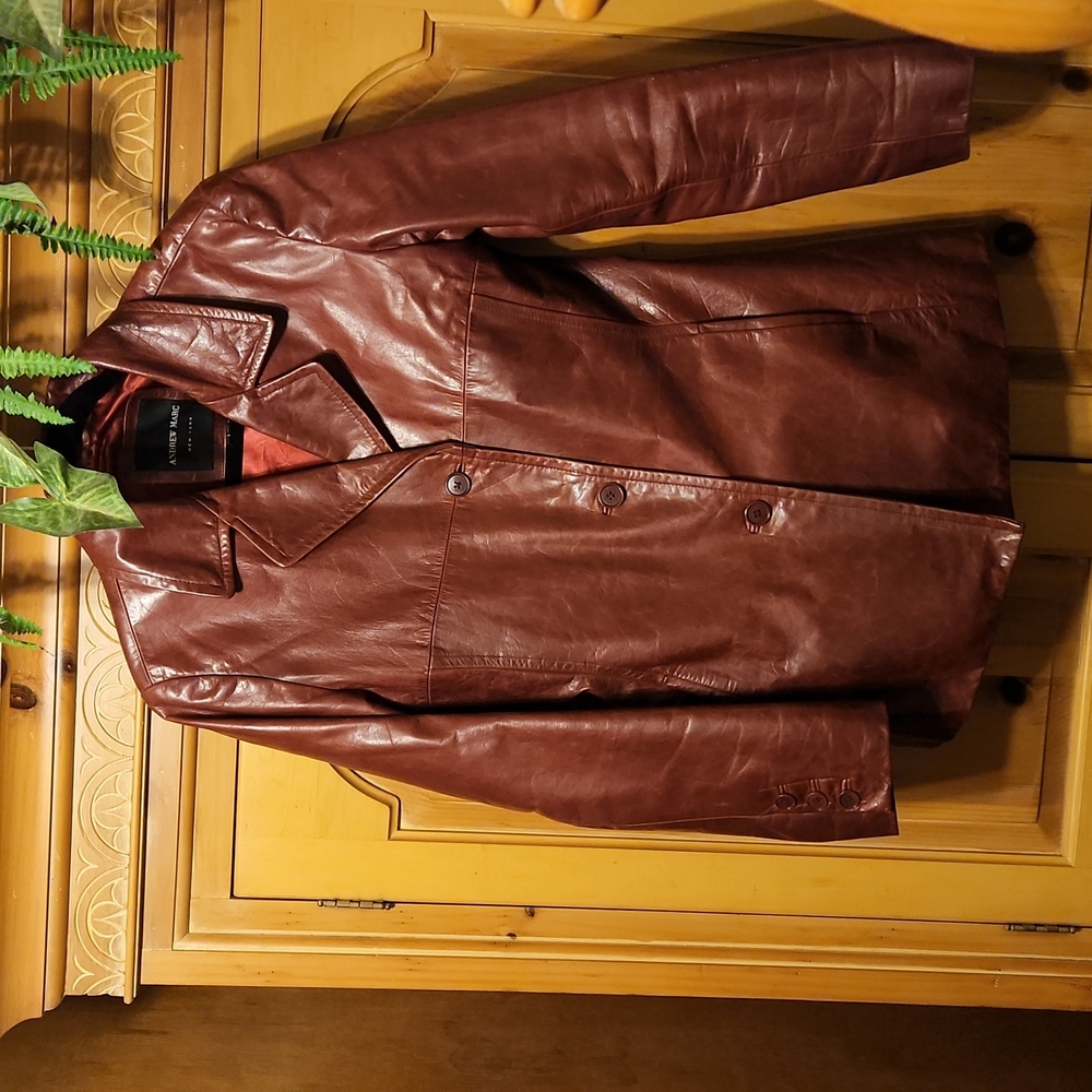Andrew Mark leather jacket